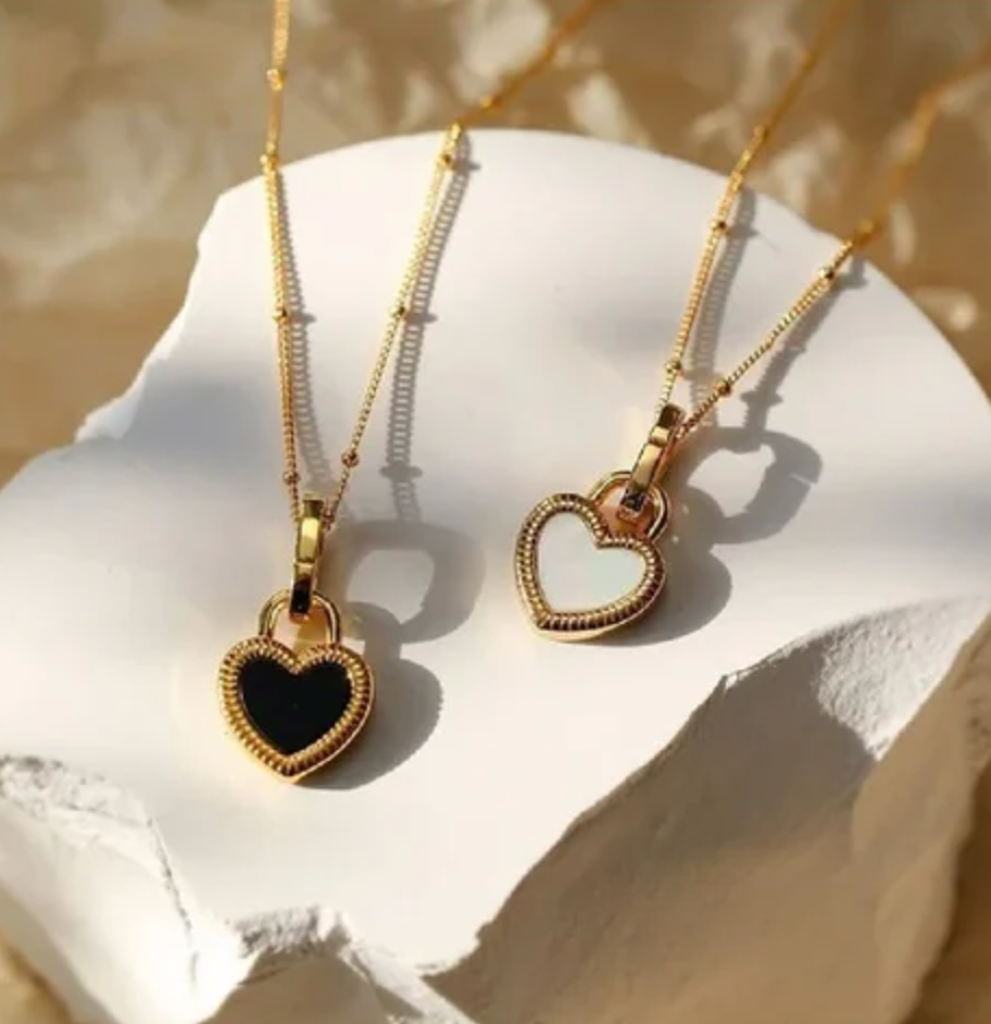 Sable Heart Necklace