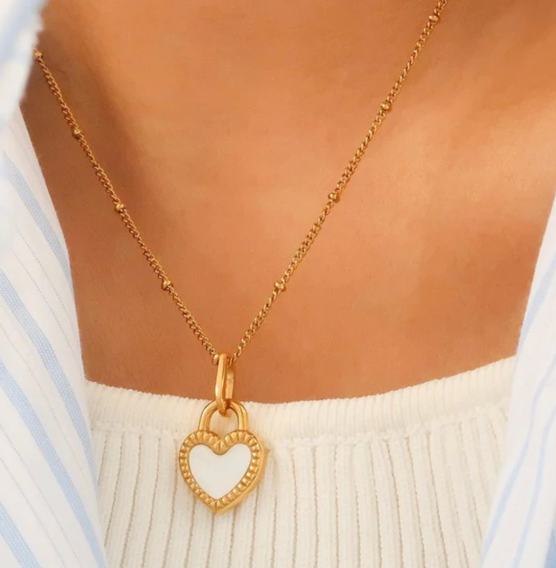Sable Heart Necklace